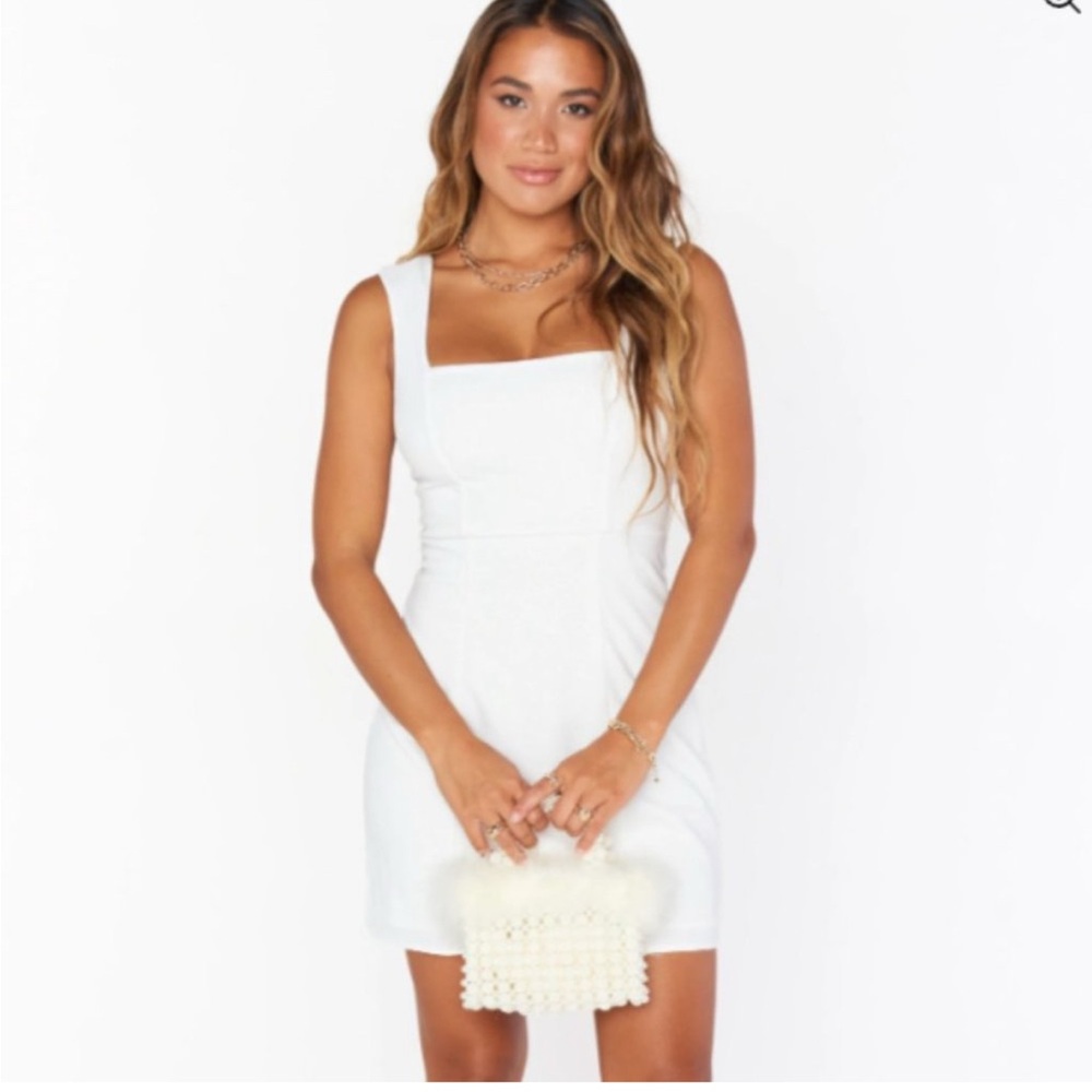 Show Me Your MuMu Eden Mini Dress White